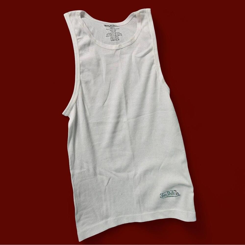 Von Dutch White Tank Top